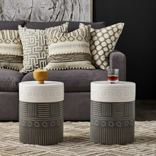 Load image into Gallery viewer, ancient script garden stool