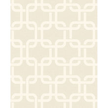 Load image into Gallery viewer, Waldorf Charcoal Flocked Links Wallpaper