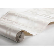 Load image into Gallery viewer, Waldorf Charcoal Flocked Links Wallpaper