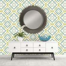 Load image into Gallery viewer, Saltire Emile Lattice Wallpaper