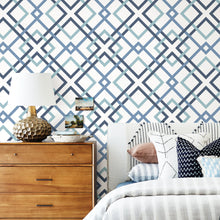 Load image into Gallery viewer, Saltire Emile Lattice Wallpaper