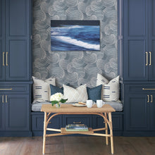 Load image into Gallery viewer, Karson Swirling Geometric Wallpaper