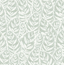 Load image into Gallery viewer, Del Mar Leaf Wallpaper