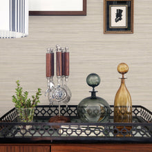 Load image into Gallery viewer, Barnaby Faux Grasscloth Wallpaper