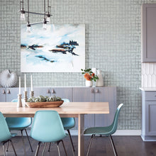Load image into Gallery viewer, Shea Distressed Geometric Wallpaper
