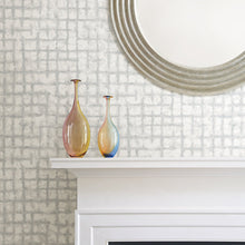 Load image into Gallery viewer, Shea Distressed Geometric Wallpaper