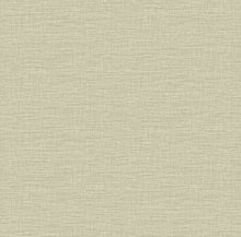 Load image into Gallery viewer, Add subtle depth to neutral interiors with this faux linen wallpaper. The blend of taupe and grey hues is accented with ra...