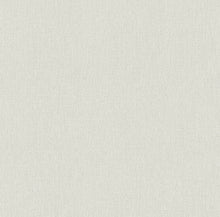 Load image into Gallery viewer, Add subtle sophistication to your interiors with the soft dimension of this faux linen wallpaper. A bright blend of cream ...