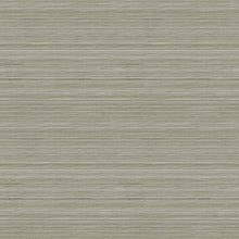 Load image into Gallery viewer, A sophisticated palette of greens and greys make up this delicately striped wallpaper. The variations in color and gradati...
