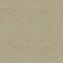 Load image into Gallery viewer, Enjoy classical elegance with this faux fabric wallpaper! The golden brown base is accented with copper and grey stitches,...