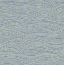 Load image into Gallery viewer, Transform your room into a place of utter tranquility with this modern design. The baby blue waves are embossed, the lines...