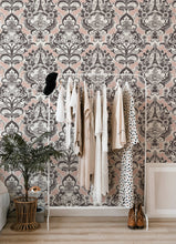 Load image into Gallery viewer, Sadie Parisian Damask Wallpaper