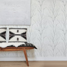 Load image into Gallery viewer, Diani Metallic Tree Wallpaper