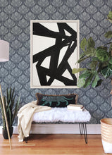 Load image into Gallery viewer, Palmier Lotus Fan Wallpaper