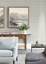 Load image into Gallery viewer, Damour Hexagon Ogee Wallpaper