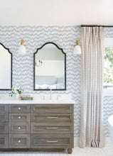 Load image into Gallery viewer, Holmby Brushstroke Zigzag Wallpaper