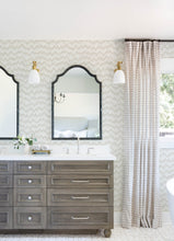 Load image into Gallery viewer, Holmby Brushstroke Zigzag Wallpaper