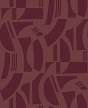 Load image into Gallery viewer, Carter Geometric Flock Wallpaper