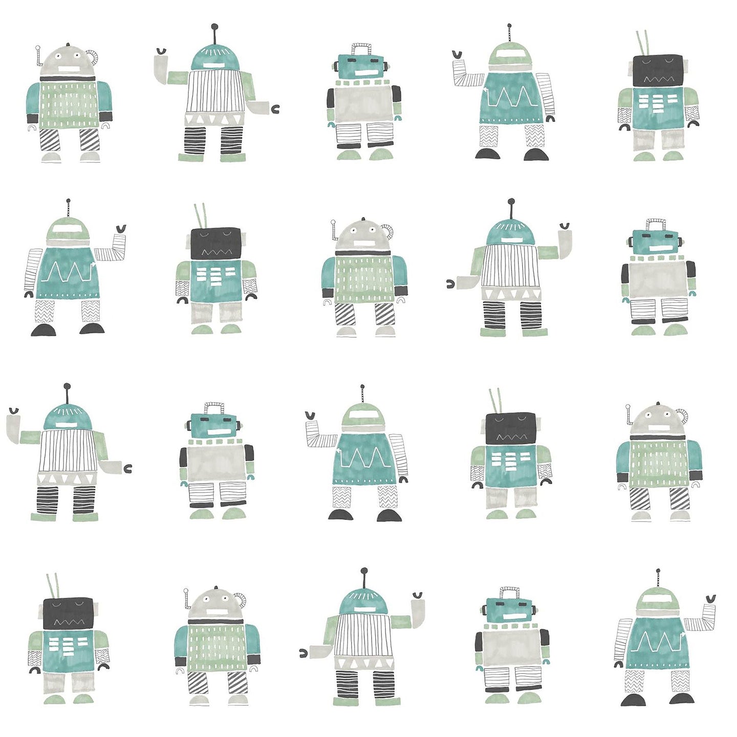 Callum Robots Wallpaper