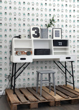Load image into Gallery viewer, Callum Robots Wallpaper
