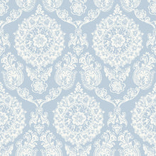 Load image into Gallery viewer, Helm Damask Floral Medallion Wallpaper