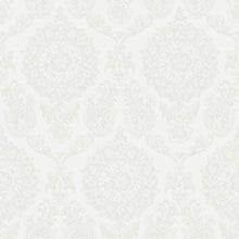 Load image into Gallery viewer, Helm Damask Floral Medallion Wallpaper