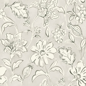Plumeria Floral Trail Wallpaper