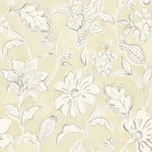 Load image into Gallery viewer, Plumeria Floral Trail Wallpaper