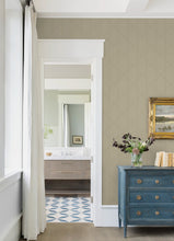 Load image into Gallery viewer, Walcott Stitched Trellis Wallpaper