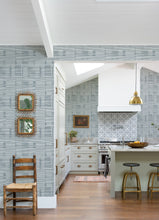 Load image into Gallery viewer, Callaway Woven Stripes Wallpaper