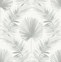 Load image into Gallery viewer, Calla Painted Palm Wallpaper