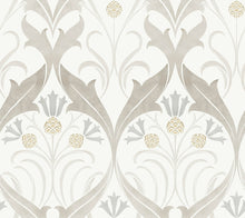 Load image into Gallery viewer, Pine Cone Ribbon Wallpaper