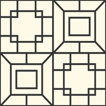 Load image into Gallery viewer, trellis lattice squares rectangles geometrics