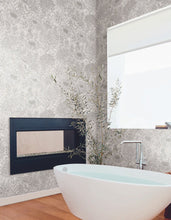 Load image into Gallery viewer, Wood Block Blooms Wallpaper