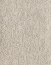 Load image into Gallery viewer, Wallpaper, Candice Olson, Moonstruck, Beiges, Geometrics, Fabric-Backed Vinyl, Unpasted