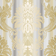 Load image into Gallery viewer, String Damask Wallpaper