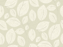 Load image into Gallery viewer, Contoured Leaves Wallpaper