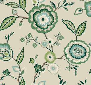 Dahlia Blooms Wallpaper