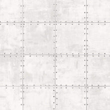 Load image into Gallery viewer, wallpaper, wallpapers, tile, tiles, steel, rivets, metal