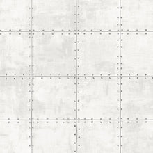Load image into Gallery viewer, wallpaper, wallpapers, tile, tiles, steel, rivets, metal