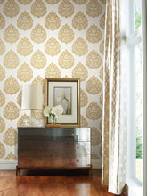 Load image into Gallery viewer, Teardrop Damask Wallpaper