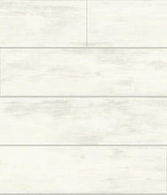 Load image into Gallery viewer, removable wallpaper country boards woodgrain tongue and groove grey
