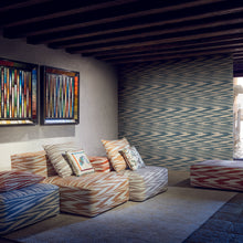 Load image into Gallery viewer, Flamed Zig Zag Wallpaper