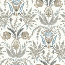 Load image into Gallery viewer, Seaside Jacobean Wallpaper