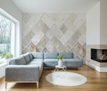 Load image into Gallery viewer, Diamond Parquet Mural
