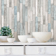 Load image into Gallery viewer, Weathered Plank Shore Peel & Stick Wallpaper