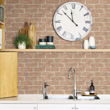 Load image into Gallery viewer, Old Town Brick Peel & Stick Wallpaper