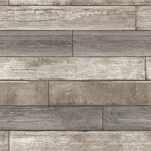 Load image into Gallery viewer, Reclaimed Wood Plank Natural Peel & Stick Wallpaper