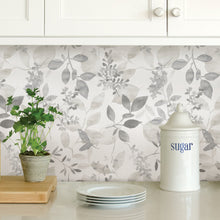 Load image into Gallery viewer, Grey Breezy Peel & Stick Wallpaper