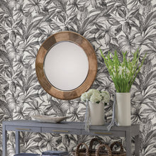 Load image into Gallery viewer, Black Canopy Peel & Stick Wallpaper